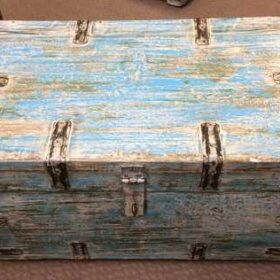 kh22 179 b indian furniture trunk storage shabby chest box top