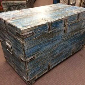 kh22 179 c indian furniture trunk storage shabby chest box left