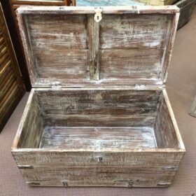 kh22 179 d indian furniture trunk storage shabby chest box main