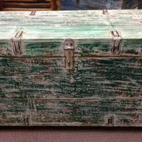 kh22 179 e indian furniture trunk storage shabby chest box front