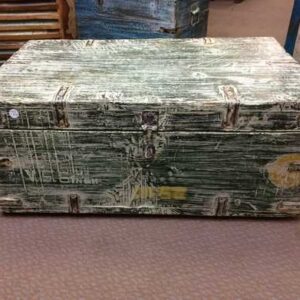 kh22 179 f indian furniture trunk storage shabby chest box front