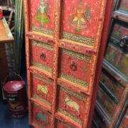 kh22 180 indian furniture door hand painted right