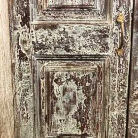 k76 0268 indian furniture cabinet old door large close door