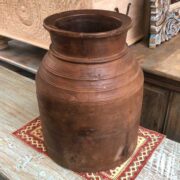 k76 0271 indian accessory pot wooden various factory back
