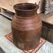 k76 0271 indian accessory pot wooden various factory front