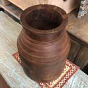 k76 0271 indian accessory pot wooden various factory top