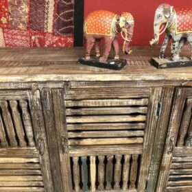 k76 0278 indian furniture sideboard nisham 3 door top