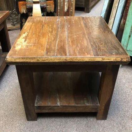 k76 0599 b indian furniture csmall table reclaimed left