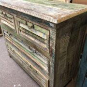 k76 0722 indian furniture chest of drawers right