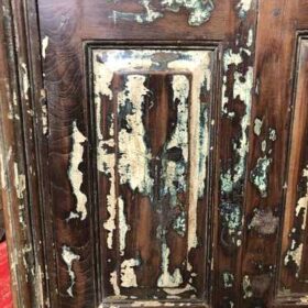 k76 1458 indian furniture reclaimed doored window large close