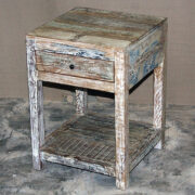 k76 1602 indian furniture side table pale 1 drawer factory