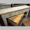 k76 1728 indian furniture 3 drawer carved console white main