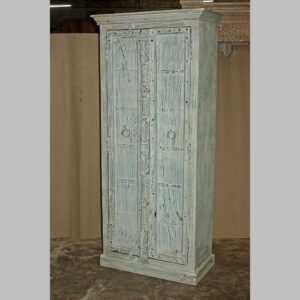 k76 2115 indian furniture cabinet tall white factory