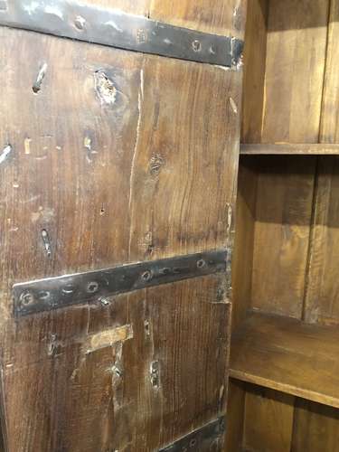 k76 2115 indian furniture tall old door cabinet inner door