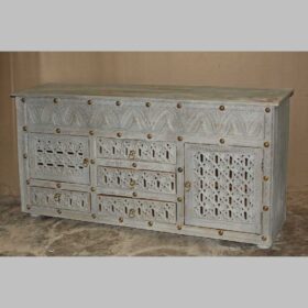 k76 2184 indian furniture sideboard large metal factory