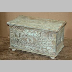k76 2198 indian furniture trunk carved small factory