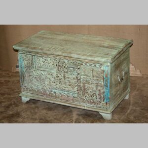 k76 2206 indian furniture trunk carved small factory