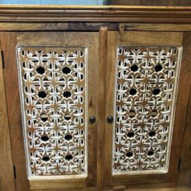 k76 2239 indian furniture sideboard 4 door carved doors factory doors right