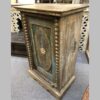 k76 374 indian furniture carved front cabinet side unit main