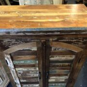 k76 544 indian furniture arch reclaimed cabinet top