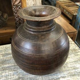 k76 1426 indian accessory pots wooden various right