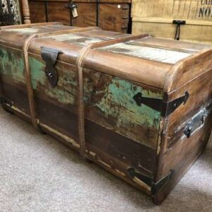 k76 1485 lg indian furniture trunks reclaimed seaman factory right