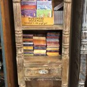 k76 328 indian furniture nishan narrow bookcase top