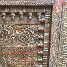 k77 IMG_2725 indian furniture carved front console table spindle unusual close right