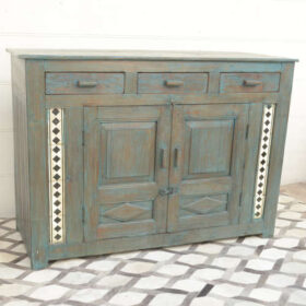 KH23 KH 008 indian furniture tile edge sideboard factory