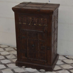 KH23 KH 105 indian furniture cabinet with metal banding drawer cupboard factory