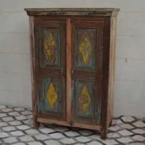 KH23 KH 166 a indian furniture carved door cabinet diamond factory