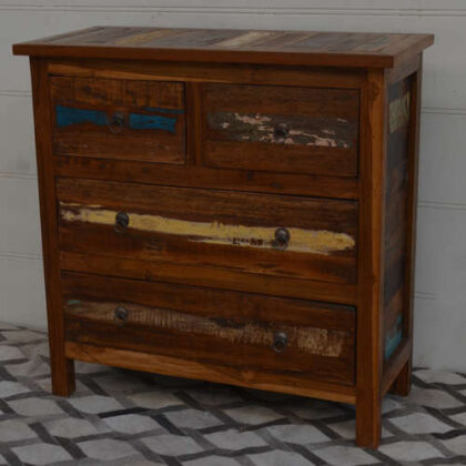 KH23 KH 169 indian furniture reclaimed chest of drawers factory