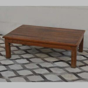 KH23 KH 130 indian furniture low teak coffee table factory