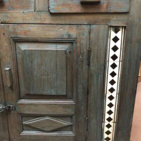 KH23 KH 008 indian furniture tile edge sideboard close tiles