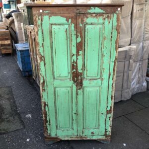 KH23 KH 060 indian furniture cabinet shallow green main