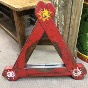 kh23 041 a indian accessory triangular mirrors red goods carrier warning main