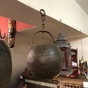 KH23 069 indian accessory gift hanging metal pots chain