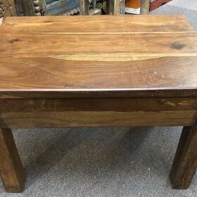 KH23 KH 025 indian furniture small teak table front