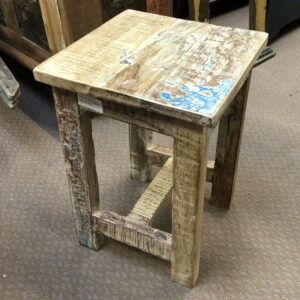 Small clearance distressed table
