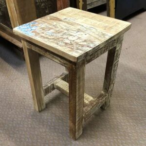 KH23 KH 117 indian furniture mini pale washed tables side small right