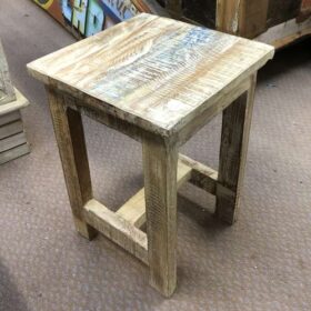 KH23 KH 117 indian furniture mini pale washed tables side small left