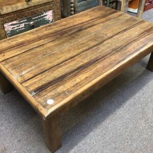 KH23 KH 130 indian furniture low teak coffee table above