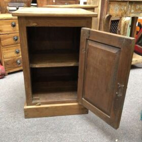 kh23 kh 115 indian furniture teak bedside cabinet table plain open