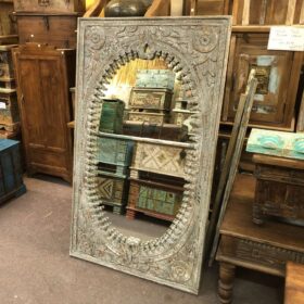 KH23 KH 189 indian furniture very large nodule mirror main