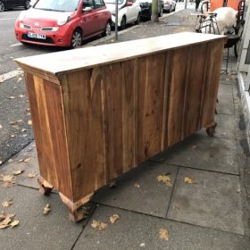 kh23 184 indian furniture green door sideboard low