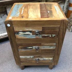 kh23 kh 158 indian furniture reclaimed bedside drawers top