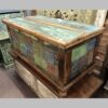 kh23 kh 172 indian furniture carved block storage trunk main
