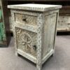 kh23 kh 208 indian furniture carved front bedside table main