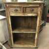 kh23 kh 243 indian furniture display case with 2 drawers main