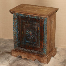 k78 2548 indian furniture carved edge bedside table cabinet factory